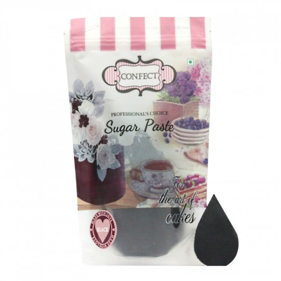 Black Sugar Paste (1 Kg) - Confect