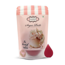 Burgundy Sugar Paste (250 gm) - Confect