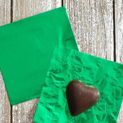 Green Chocolate Foil Wrapper - Big (26 x 18 cm)