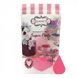 Hot Pink Sugar Paste (1 Kg) - Confect