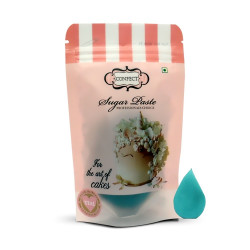 Teal Sugar Paste (250 gm) - Confect