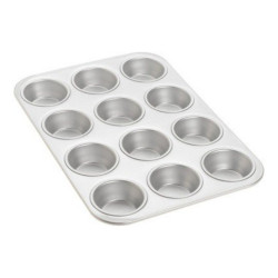 Aluminium Muffin Mould - 12 Cavity