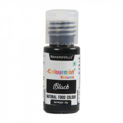 Black Natural Food Colour - Colourmist (20g)