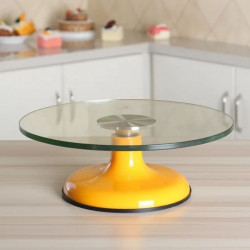 Glass Top Turntable