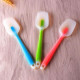 Full Silicone Spatula Spoon 1 Piece (21.5 X 4.5 Cm, Random Colour)